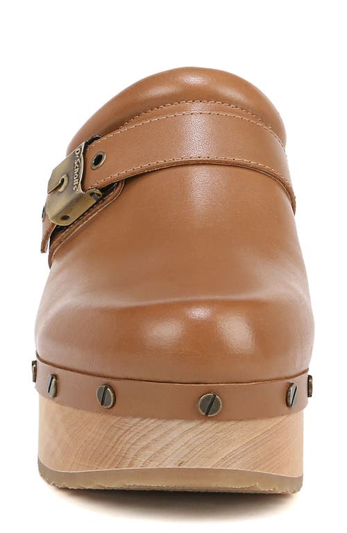 Shop Dr. Scholl's Original Collection Joy Platform Clog In Tan