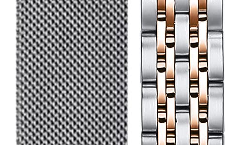 Shop The Posh Tech Assorted 2-pack 38mm Apple Watch® Watchbands In Rose Gold/starburst