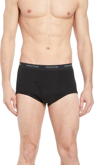 Calvin Klein Men's Brief 4 Pack Underwear - Black