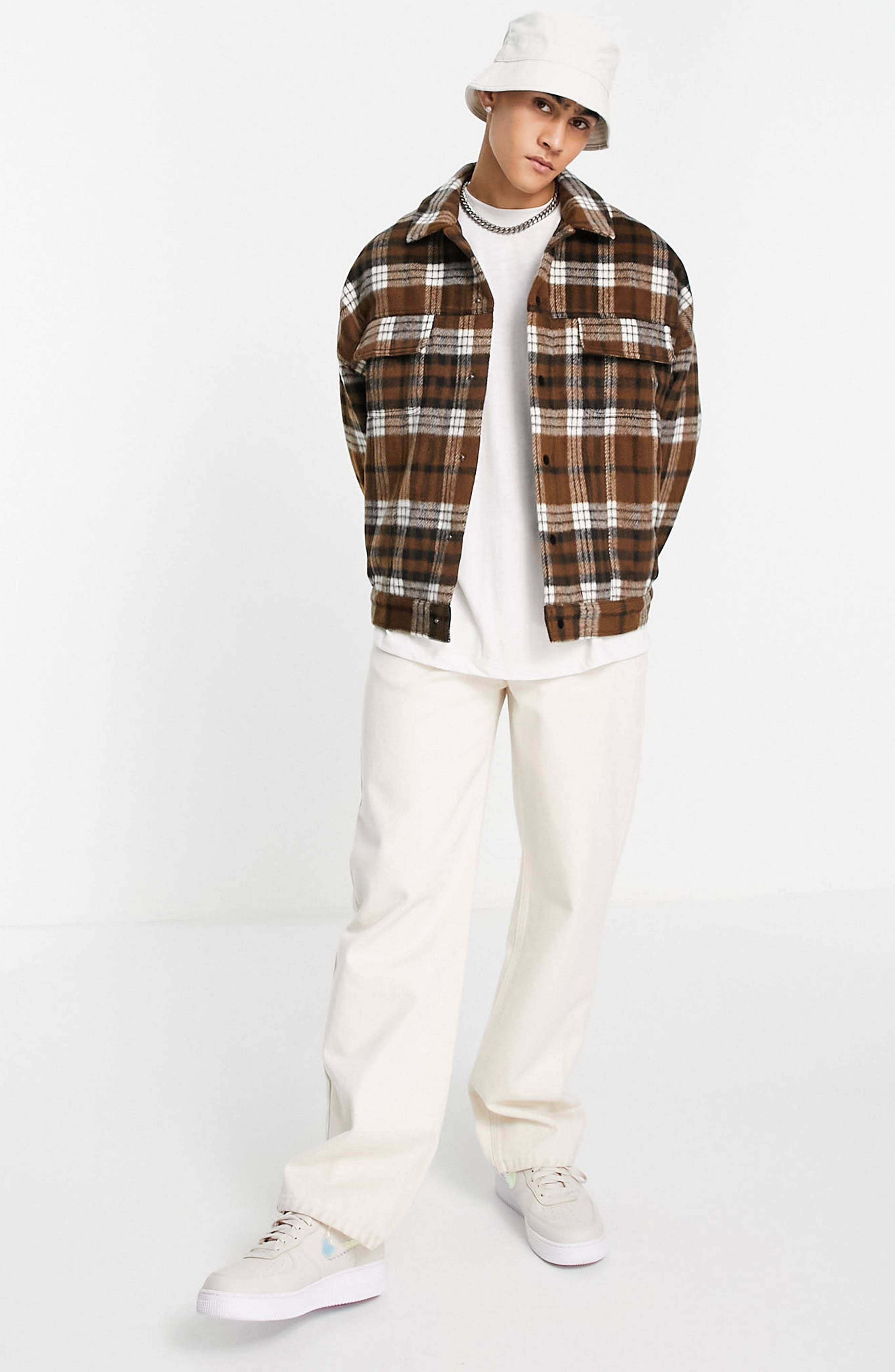 plaid western jacket