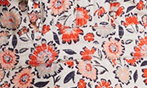 Vineyard Vines Ivy Ruffle Dress In Floral Multi - Stone