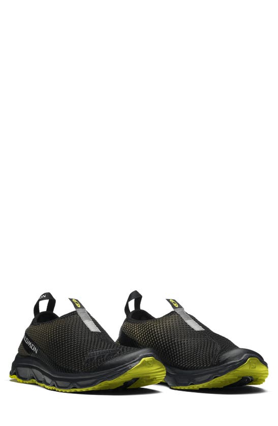 Shop Salomon Gender Inclusive Rx Moc 3.0 Slip-on Sneaker In Black/ Olive Night/ Sulfr Spg