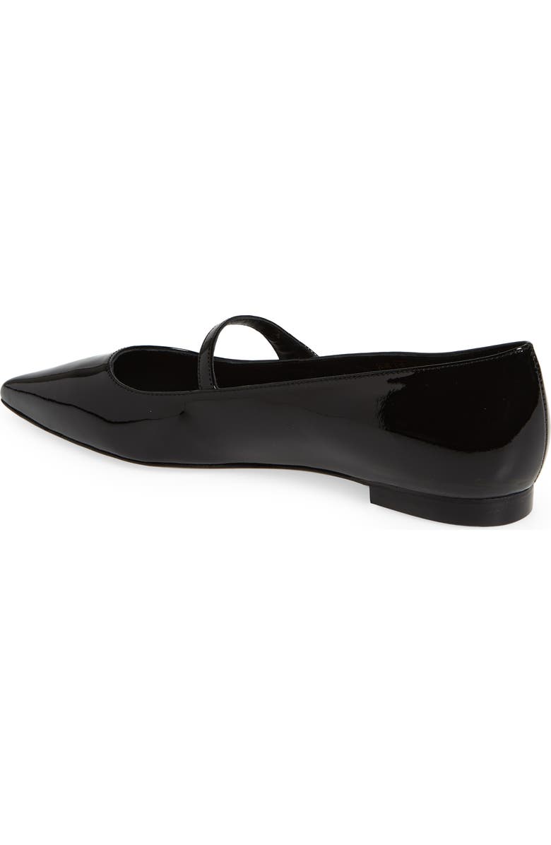 Stuart Weitzman Pointed Toe Mary Jane Flat, Alternate, color,