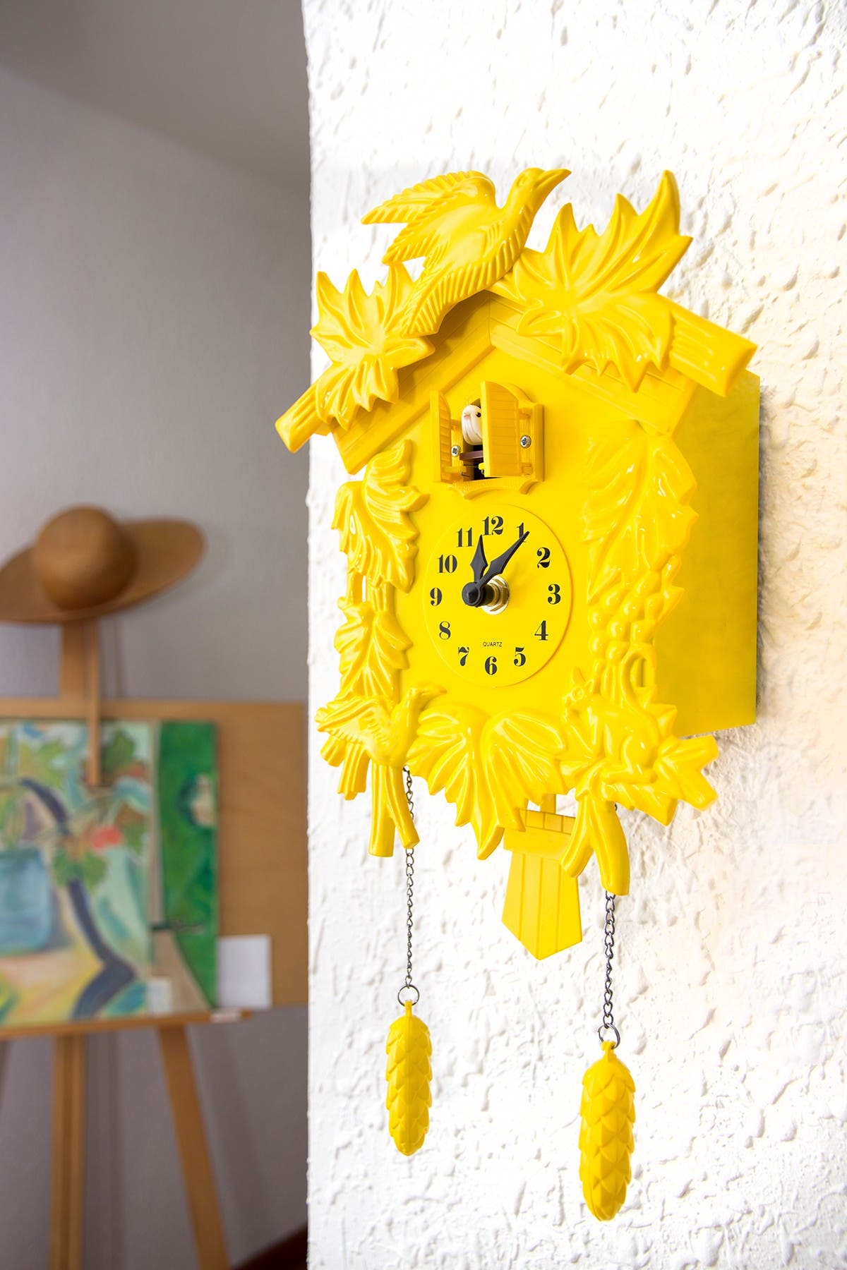 WALPLUS Yellow Cuckoo Clock in Yellow Nordstromrack