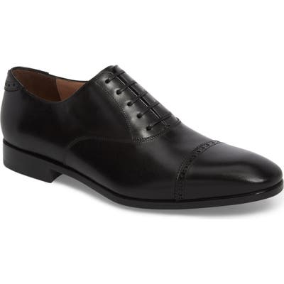 Salvatore Ferragamo Boston Cap Toe Oxford W - Black