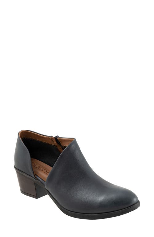 Shop Bueno Caitlin Zip Bootie In Dark Blue