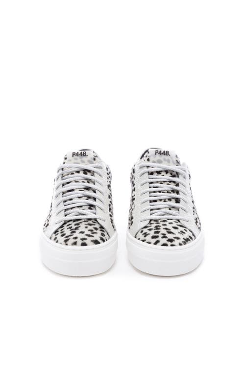 P448 Thea Sneaker In Snow Leopard