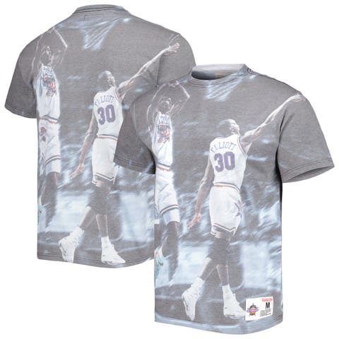 Men's Mitchell & Ness Paul Pierce Gray Boston Celtics Graphic T-Shirt