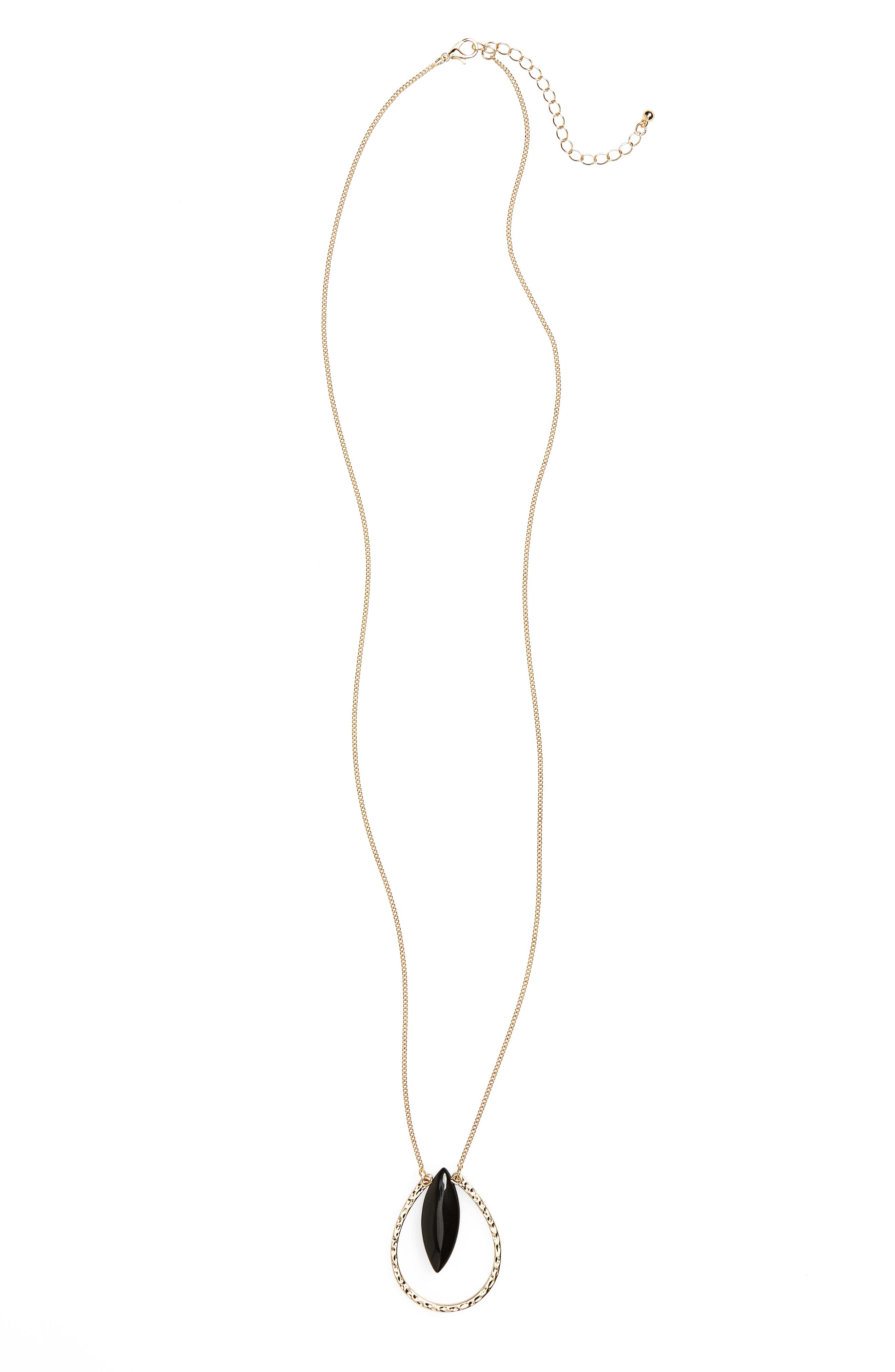 BP. Open Teardrop Pendant Necklace Nordstrom