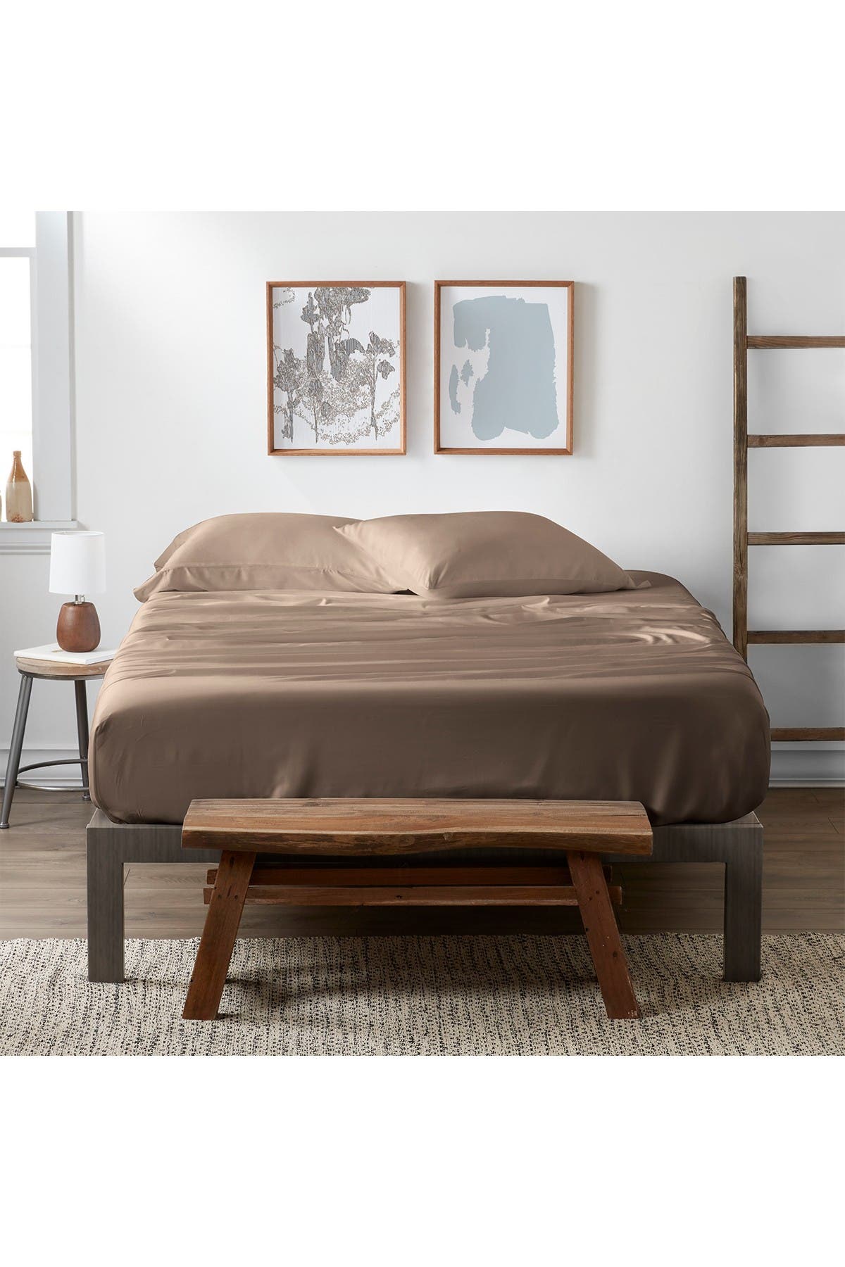 Ienjoy Home Home Spun Premium 4-piece Luxury Bed Taupe Sheet Set In Beige/khaki