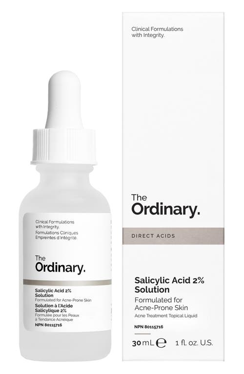 The Ordinary Salicylic Acid 2% Exfoliating Blemish Solution at Nordstrom