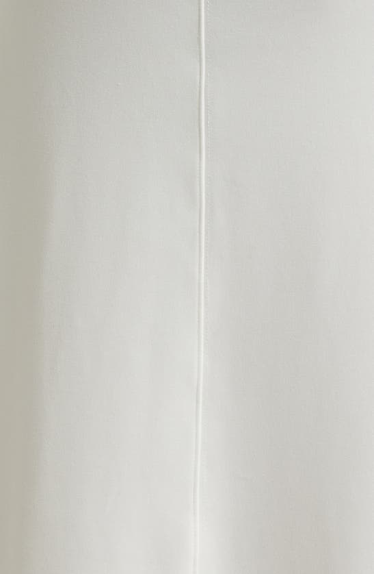 Shop Nordstrom Tie Waist Midi Dress In Ivory Cloud