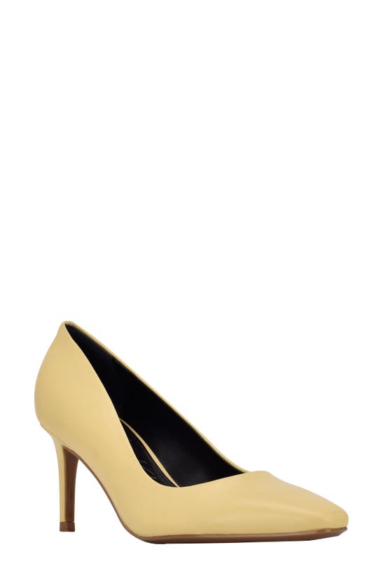 Calvin Klein Women's Callia Snip Toe Pumps Women's Shoes In Yel01