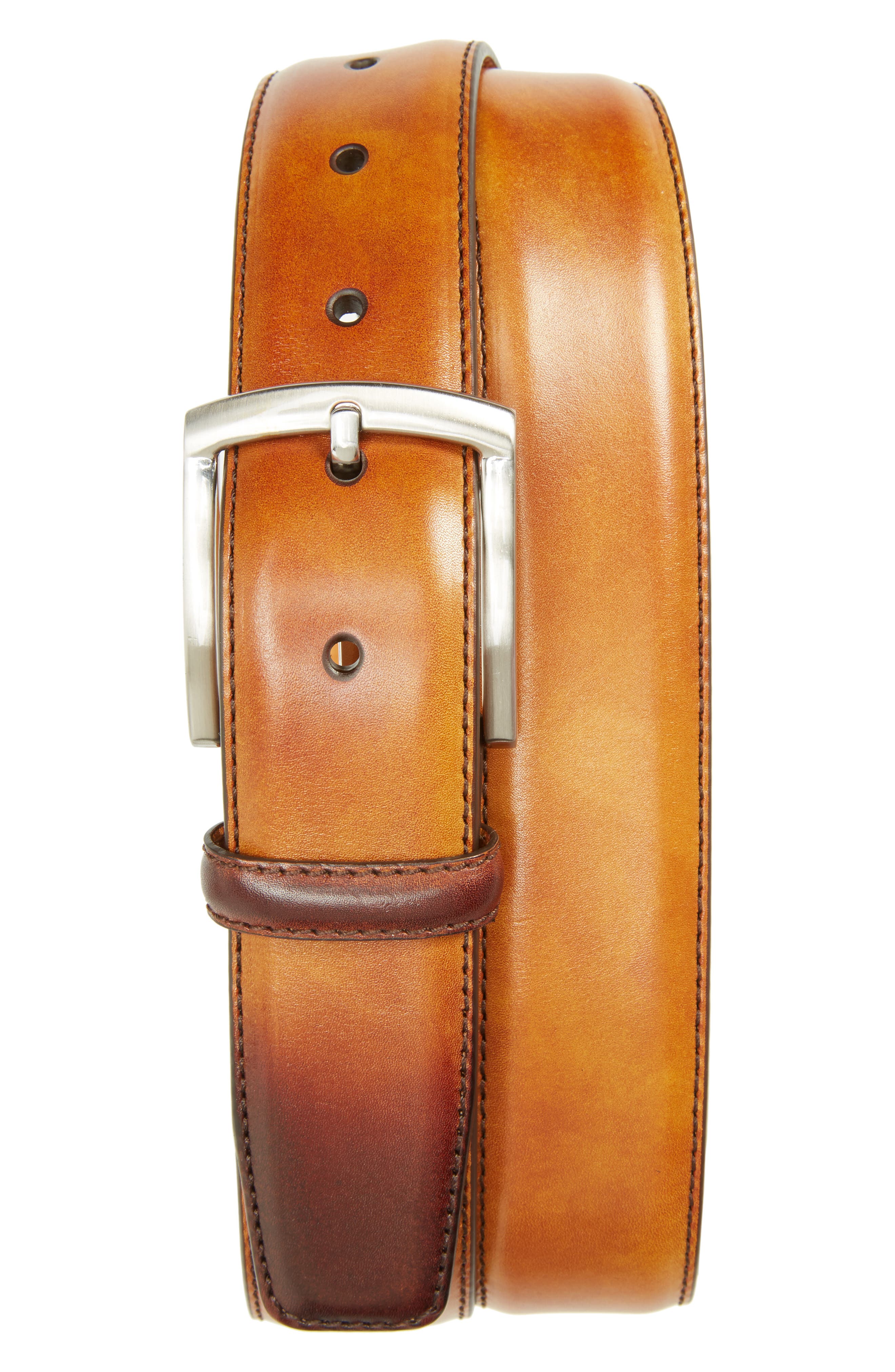 Magnanni Tanner Leather Belt Nordstrom