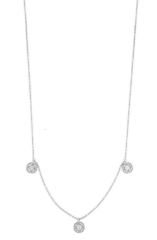 Bony Levy Mika Diamond Pendant Necklace In 18k White Gold