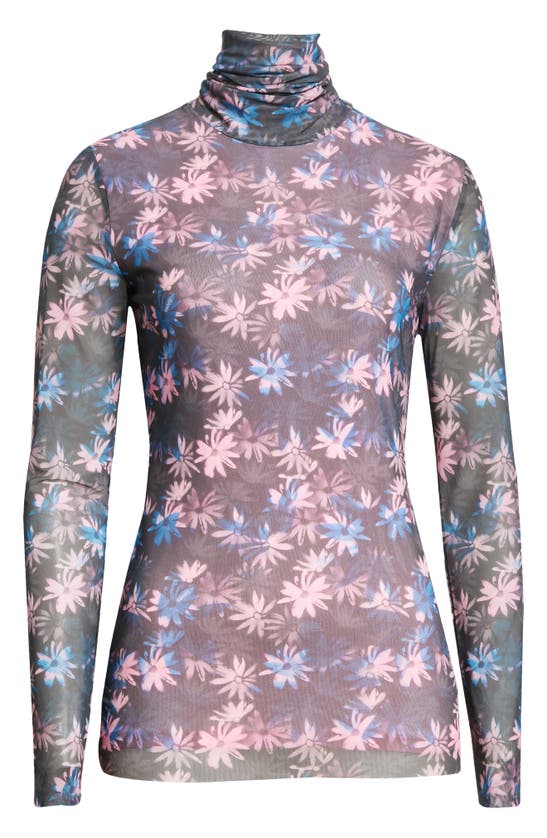 Ganni 12 In Daisy Spray Lilac Sachet