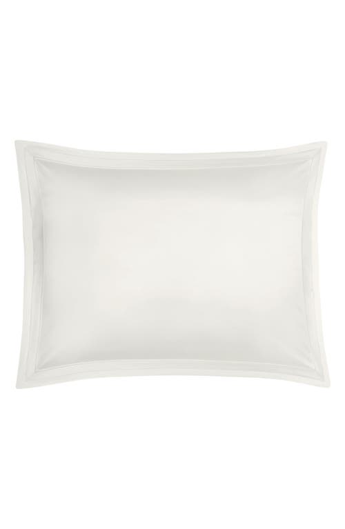 Shop Matouk Ambrose 600 Thread Count Egyptian Cotton Sham In Bone/bone