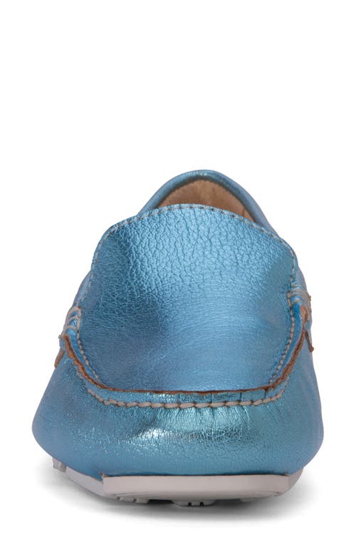 Shop Beautiisoles Cassandra Loafer In Sky Blue