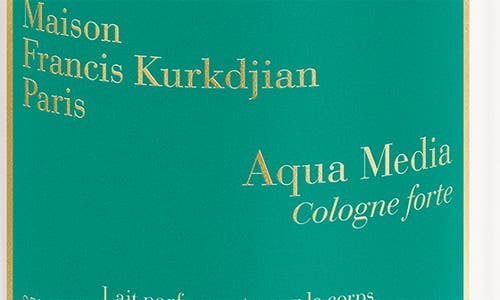 Maison Francis Kurkdjian Aqua Media Cologne Forte Scented Body Lotion In No Color