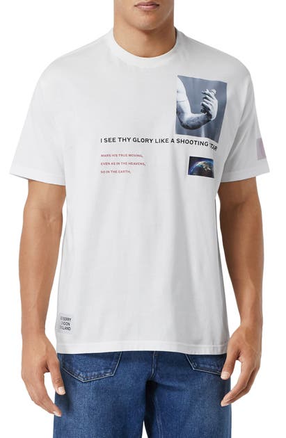 BURBERRY WINANS GRAPHIC TEE,8024733