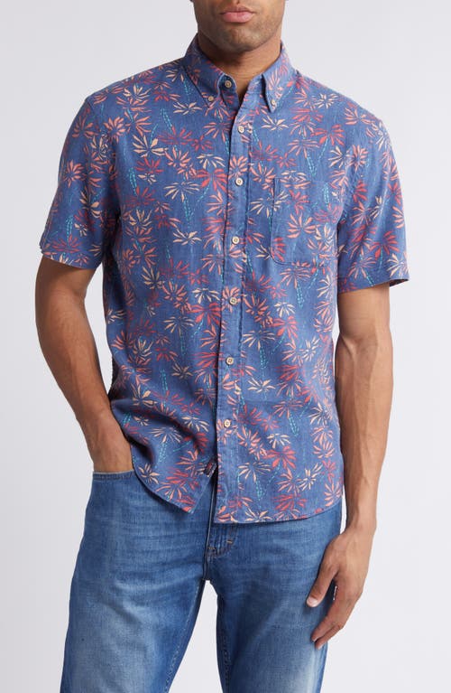 Faherty Breeze Short Sleeve Button-Down Shirt at Nordstrom,