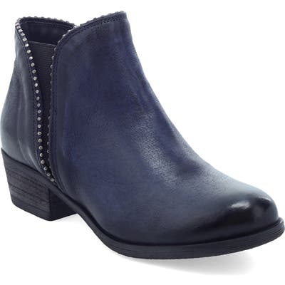 Miz Mooz Barrett Studded Western Bootie - Blue