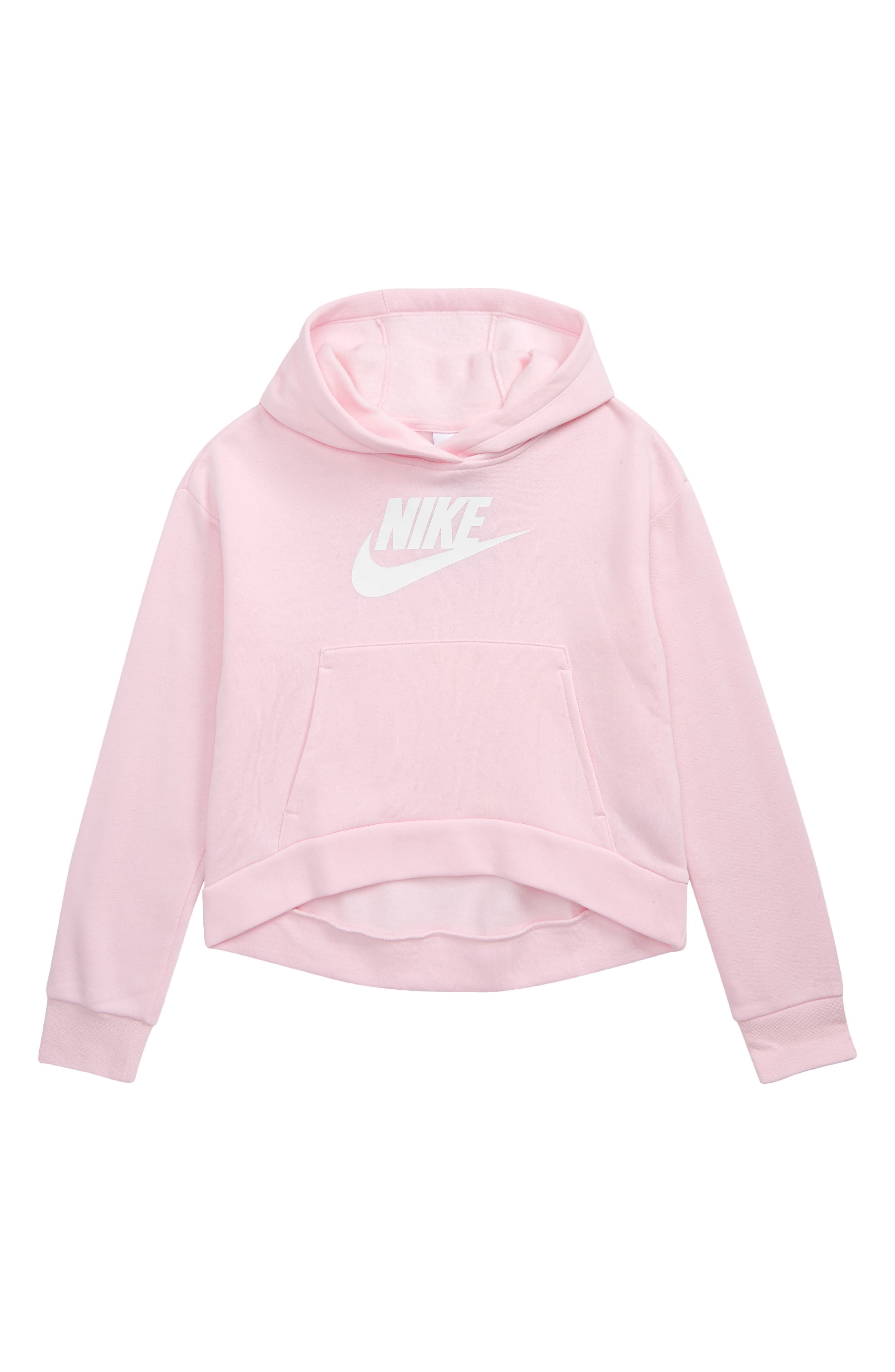 peach nike hoodie