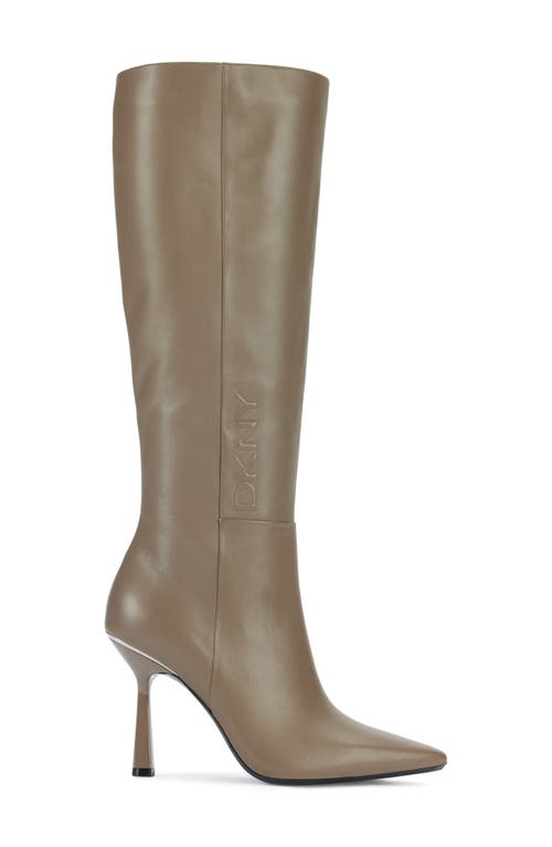 Dkny Nixie Knee High Boot In Ash