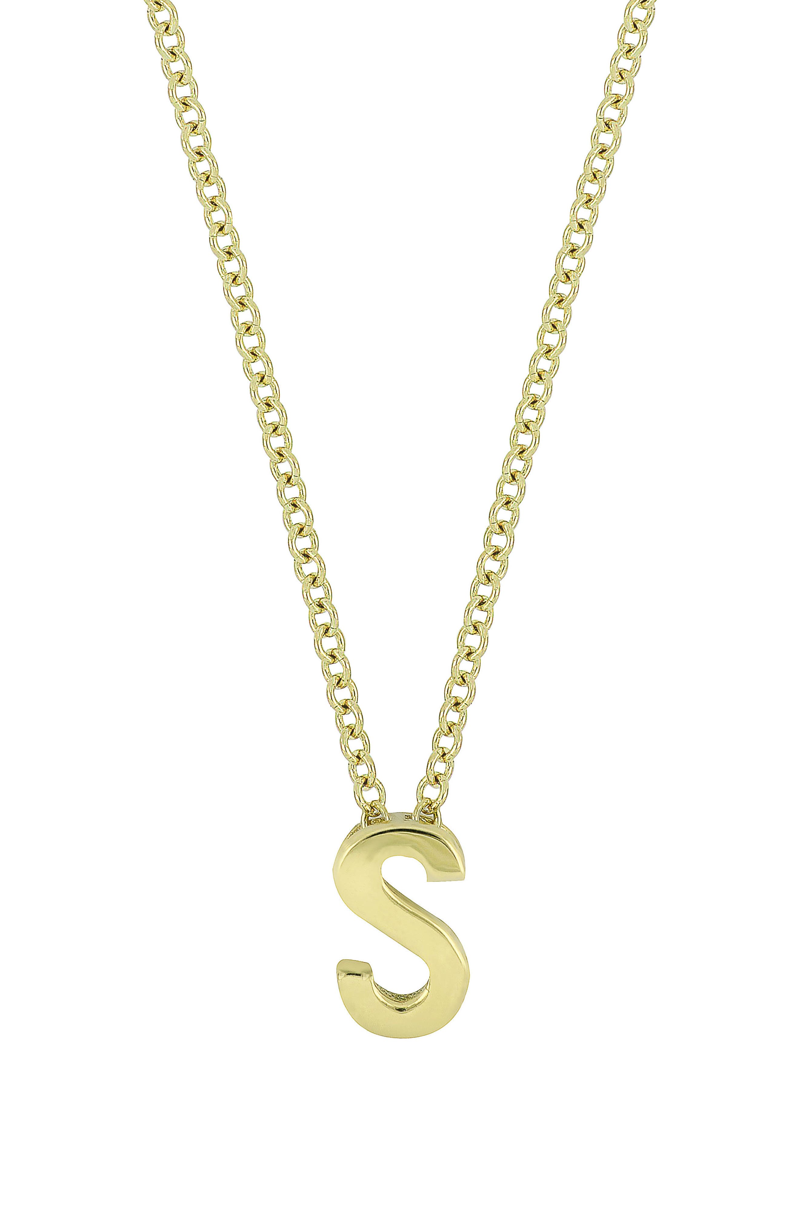 bony levy initial necklace