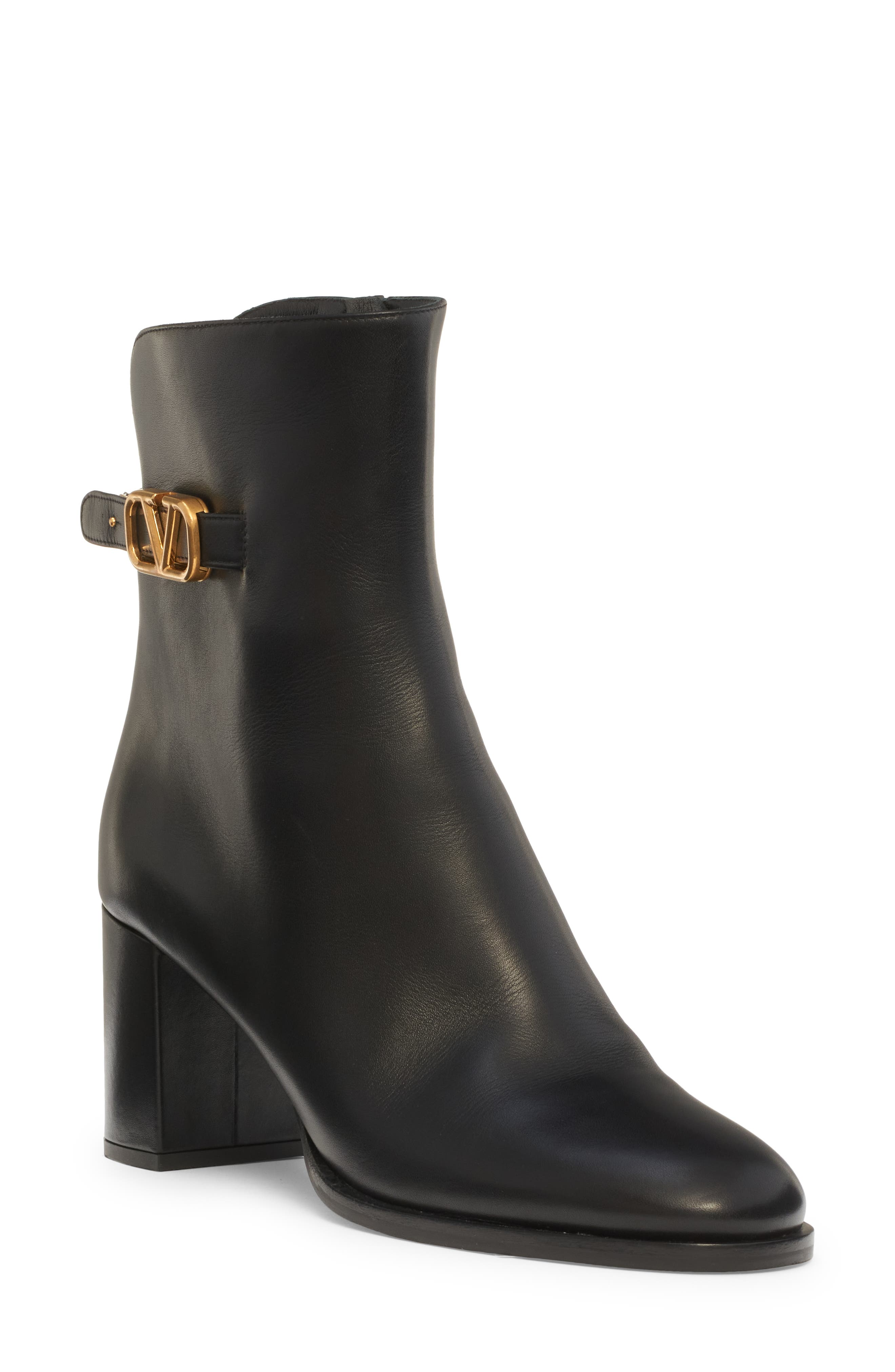 valentino suede ankle boots