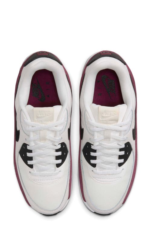 Shop Nike Air Max 90 Lv8 Platform Sneaker In Sail/maroon/phantom