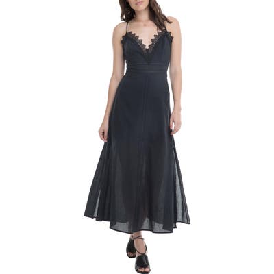 Astr The Label Stefania Maxi Dress, Black