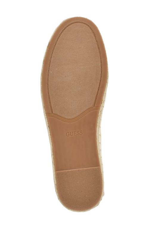 Guess Joelya Platform Espadrille In Natural