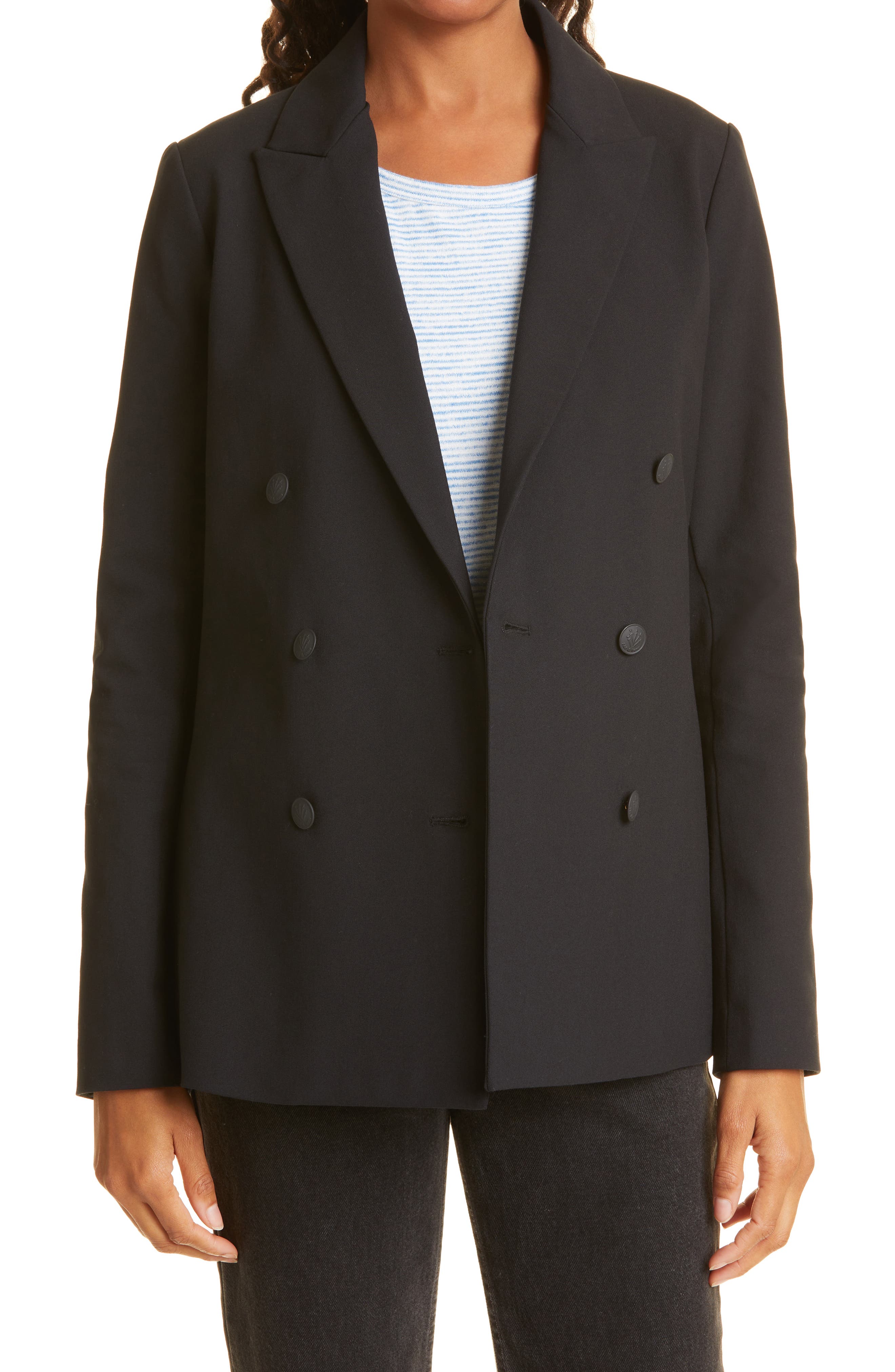 nordstrom double breasted blazer