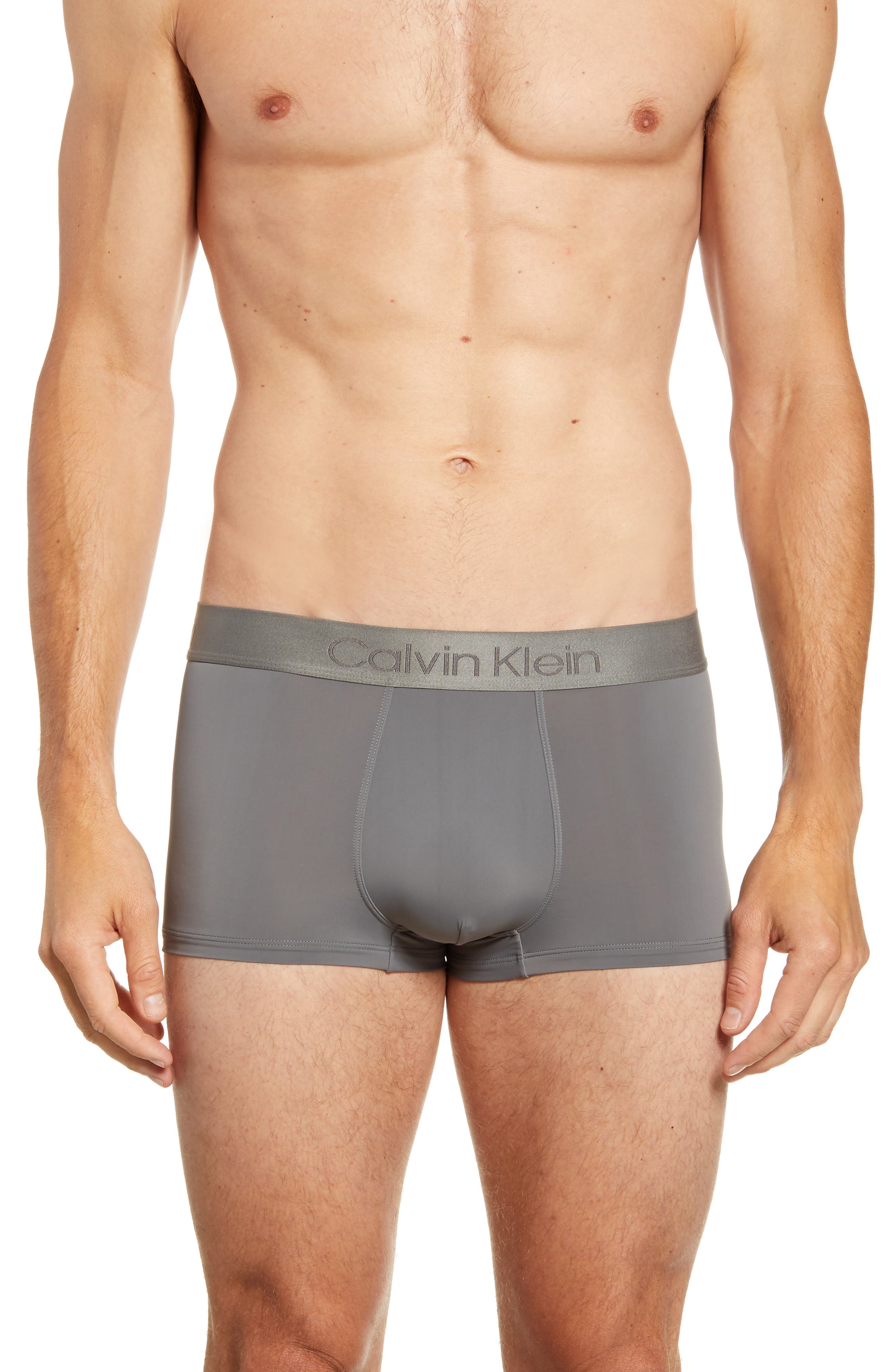 ck black micro low rise trunk