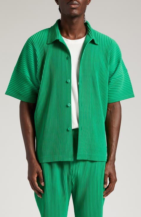 Homme Plissé Issey Miyake Monthly Colors July Pleated Short Sleeve