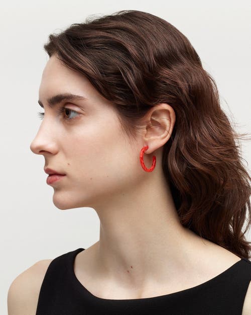Machete Mini Hoops In Poppy