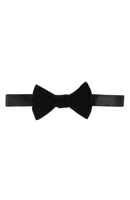 Andy & Evan Button-up Shirt, Suspenders, Pants & Bow Tie Set In White/black