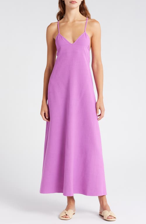 Tie Back Cover-Up Maxi Dress in Pink Bodacious