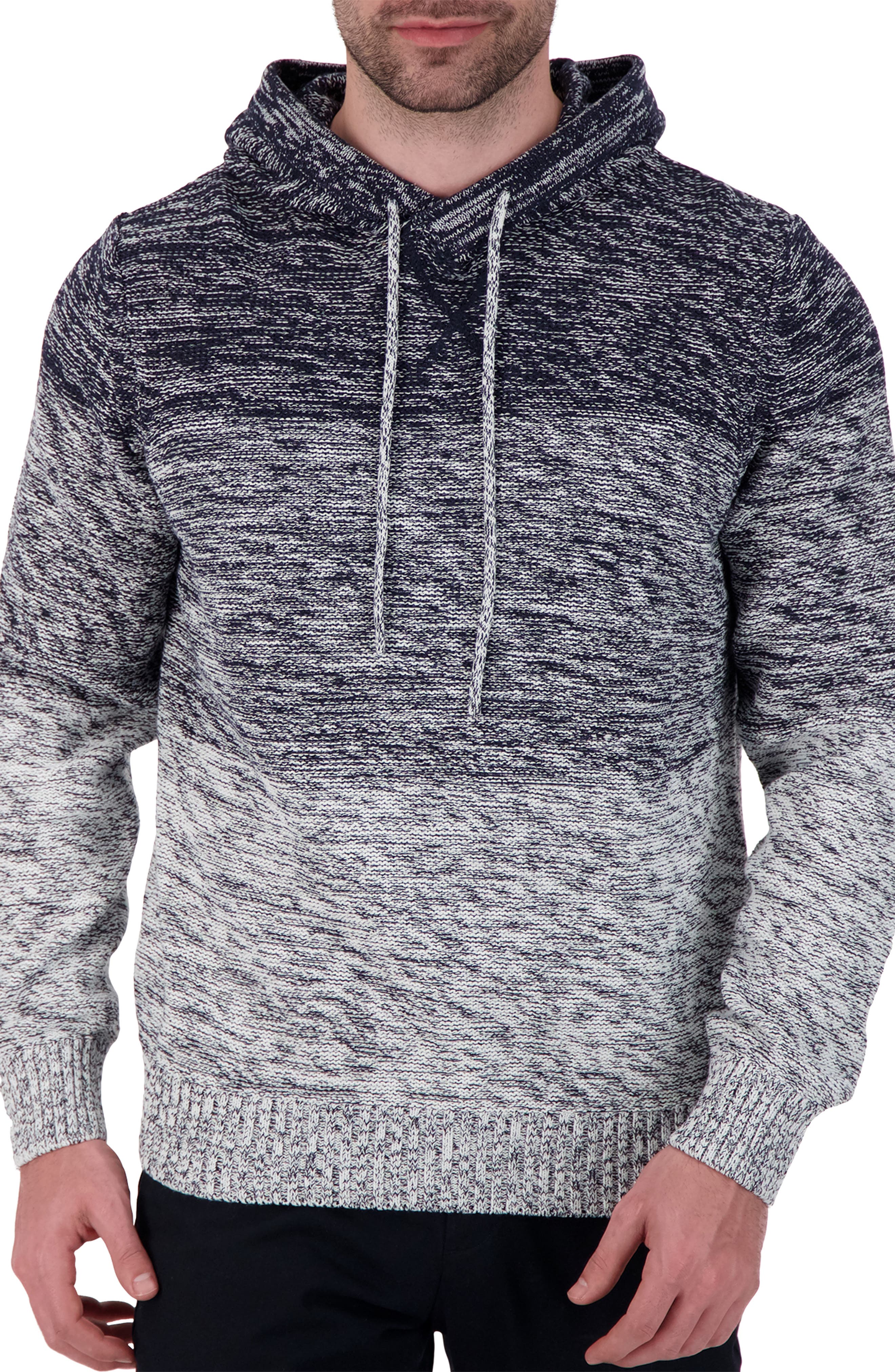 mens hooded sweater