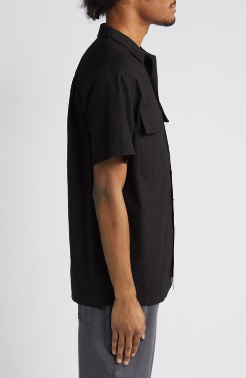 Bp. Utility Camp Shirt In Black