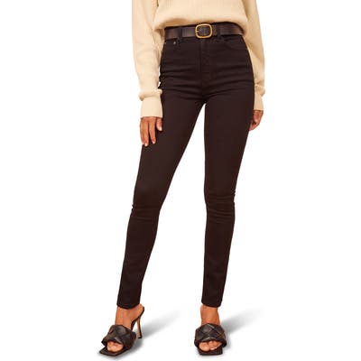 Reformation Ultra High Skinny Jeans, 3 - Blue