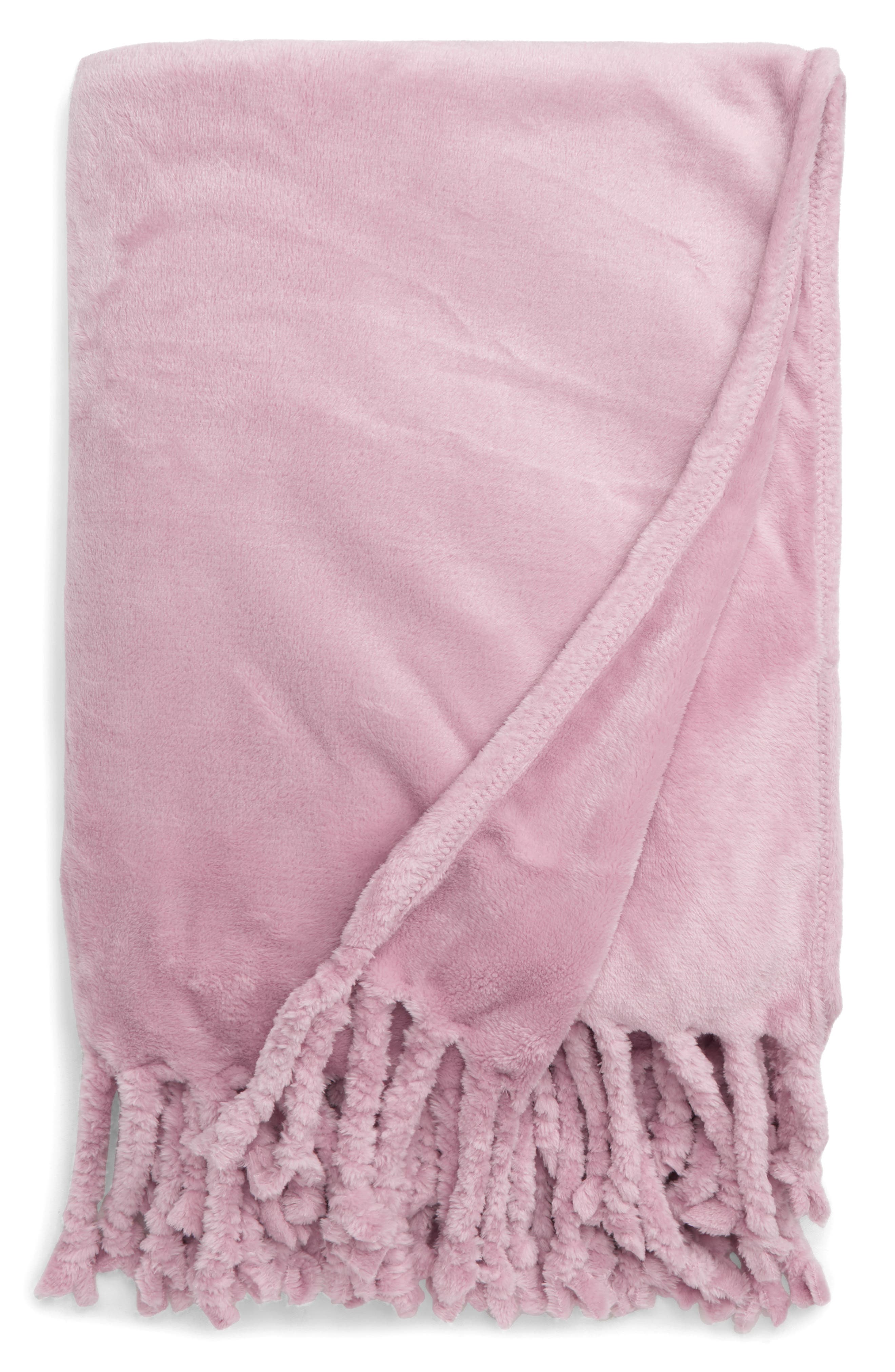 NORDSTROM AT HOME,
                            Kennebunk Bliss Plush Throw,
                            Main thumbnail 582, color,
                            500
