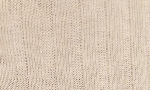 Reformation Cori Rib Funnel Neck Sweater In Almond