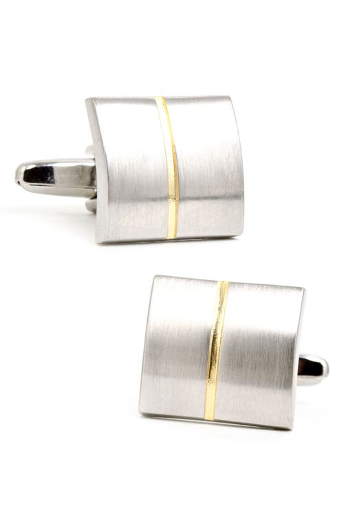 Cufflinks, Inc. Two-Tone Square Cuff Links in Silver at Nordstrom