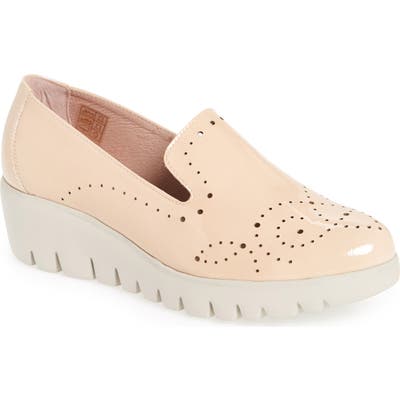 Wonders C-33114 Loafer Wedge, Beige