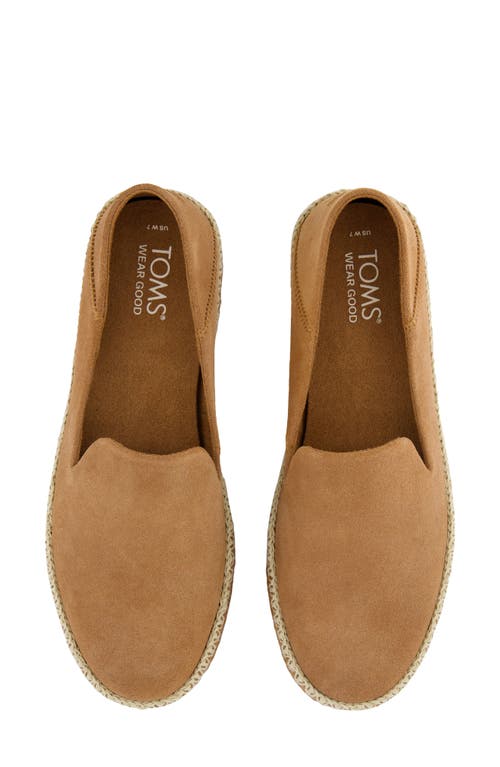 Shop Toms Carolina Platform Espadrille Sneaker In Brown