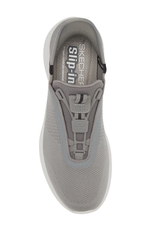 Skechers Ultra Flex 3.0 Slip-on Sneaker In Gray/black