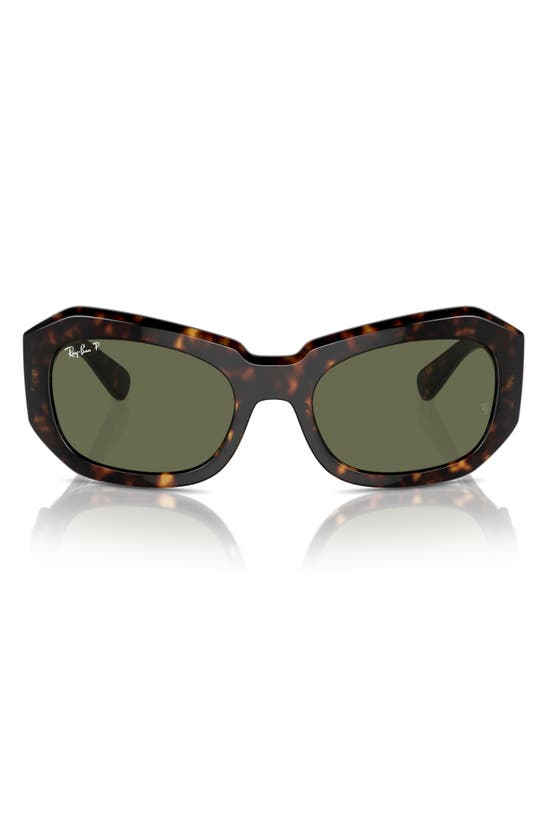 Shop Ray Ban Ray-ban Pillow Beate 56mm Sunglasses In Havana