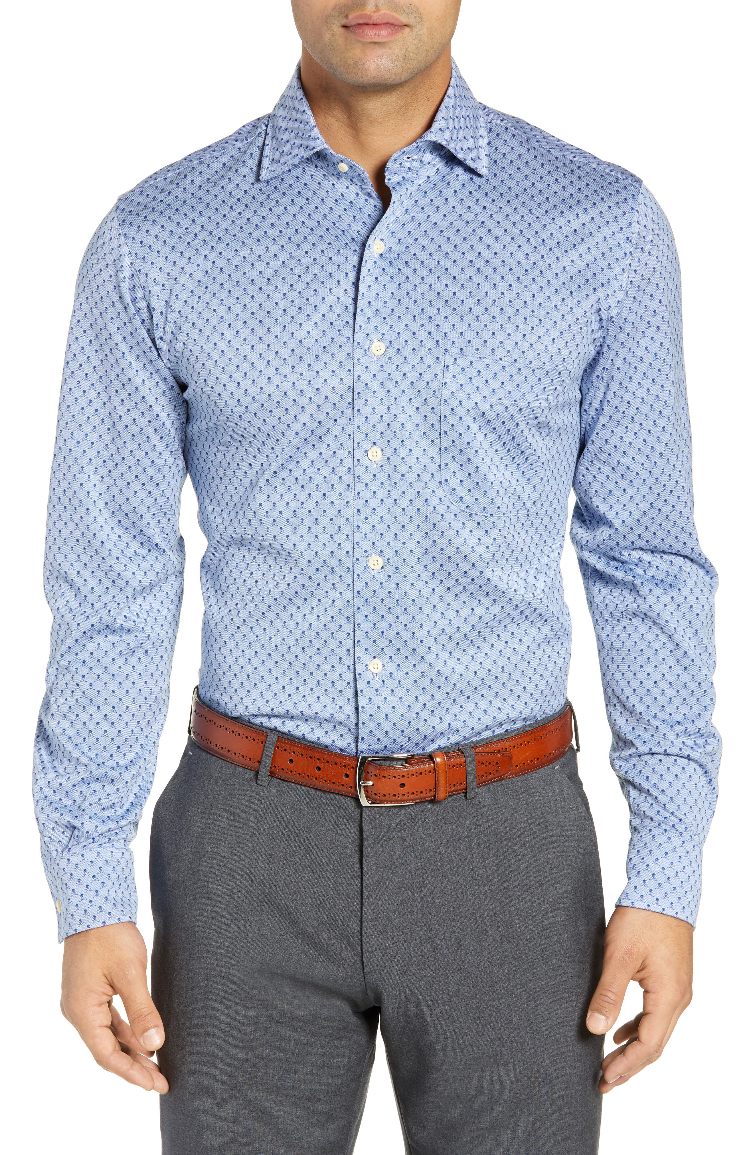 peter millar skull belt